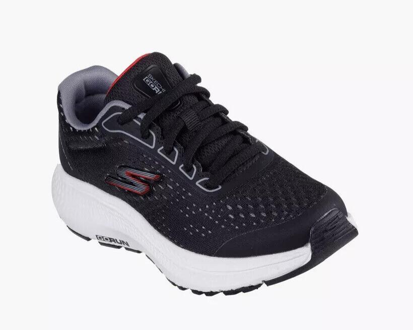 Baskets Skechers GO RUN Consistent 2.0 garçon noires textile 5/5