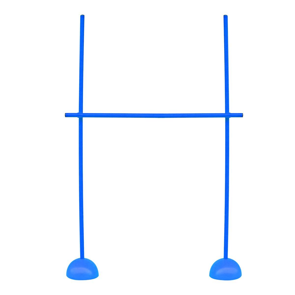 GLADIATORFIT Poles and Markers Ø25mm 3 Stakes Blue – Modular Plastic Kit