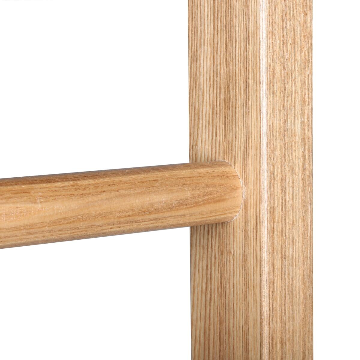 Wand-Sprossenwand JustFit aus Holz 210x80 cm - lackierte Buche, vormontiert 2/4