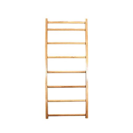 Espalier JustFit en bois 210x80 cm mural - hêtre verni, préassemblé