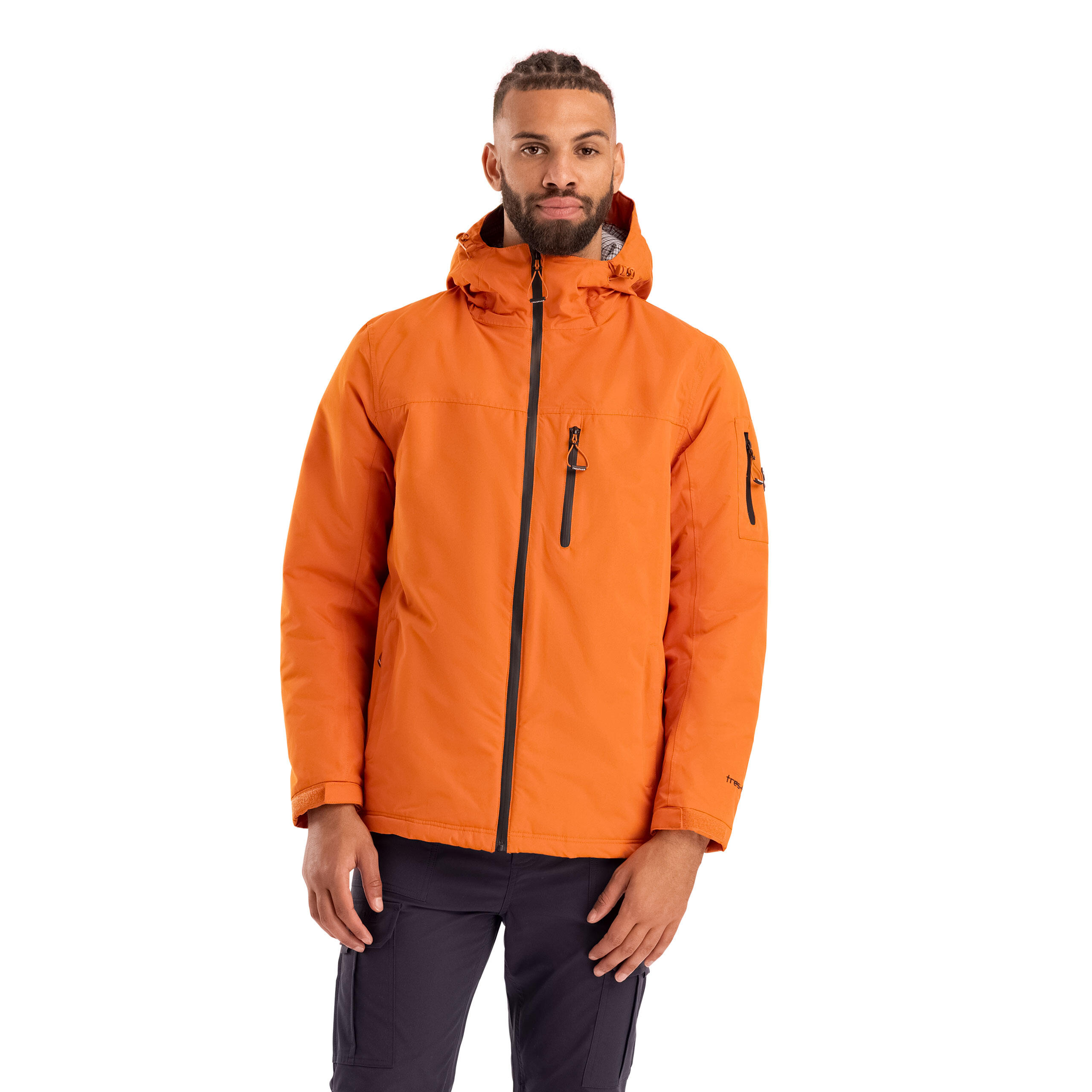 Trespass Kirkbost - Giacca outdoor maschile Orange Spice 2/5