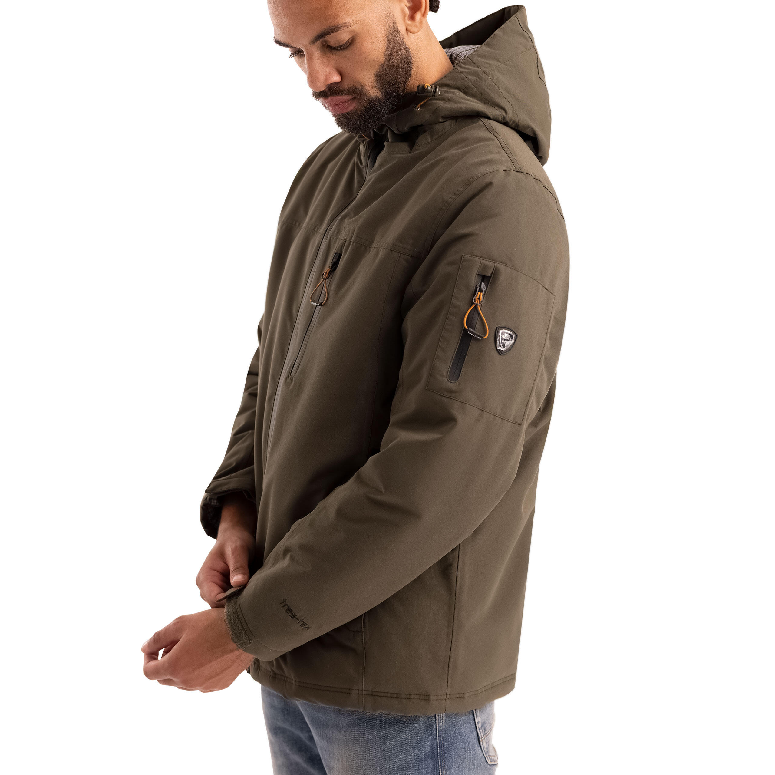 Trespass Kirkbost - Veste outdoor Homme Dark Vine 4/5