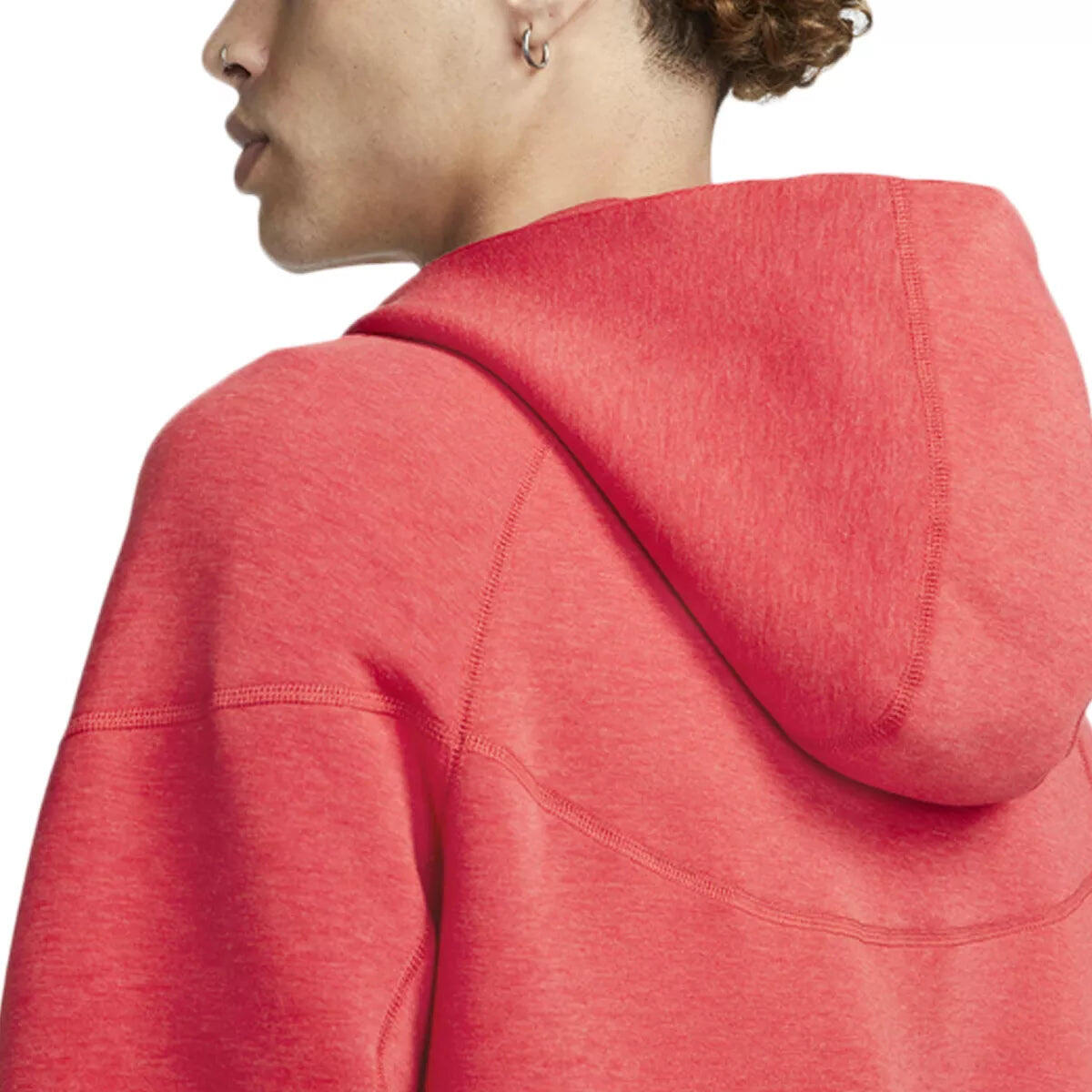 Full Zip Hoodie Joggers Set  Sportswear Tech Fleece Light University Red Heather 6/7