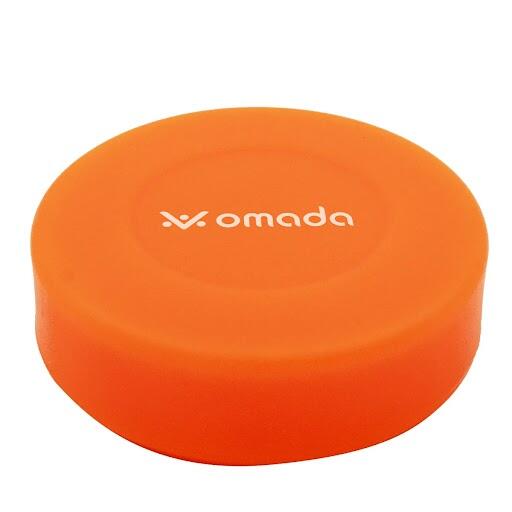 Palet street hockey Omada Ø75 mm orange plastique résistant