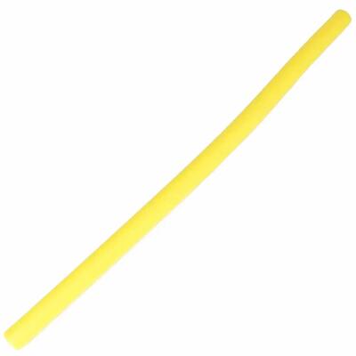 Noodle da piscina Omada 155 cm in schiuma EVA giallo.