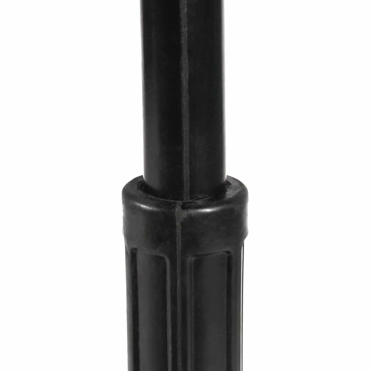 Tee-ball en caoutchouc réglable 60-100 cm - Noir, robuste 3/4