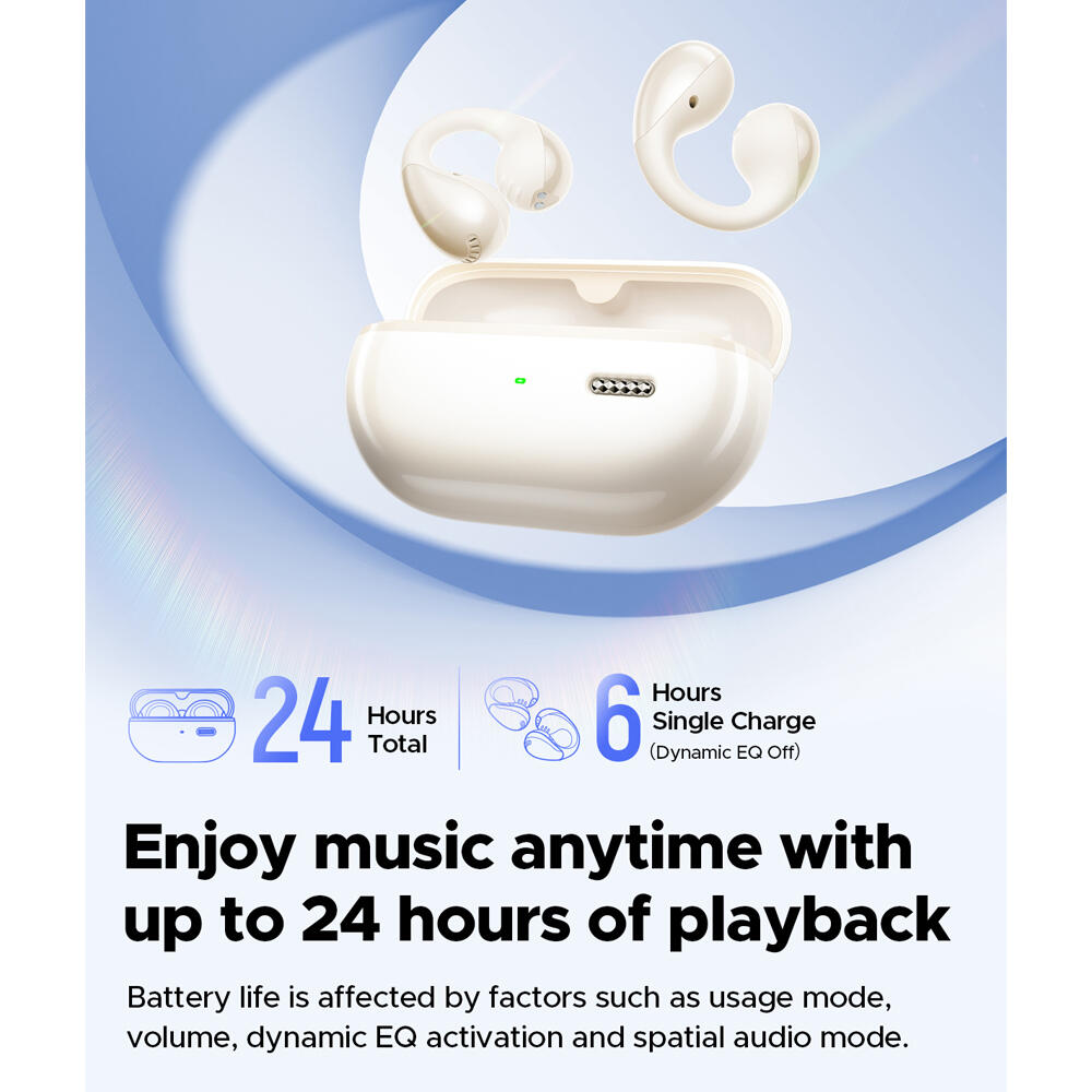 SoundPEATS PearlClip Pro Earbuds Beige