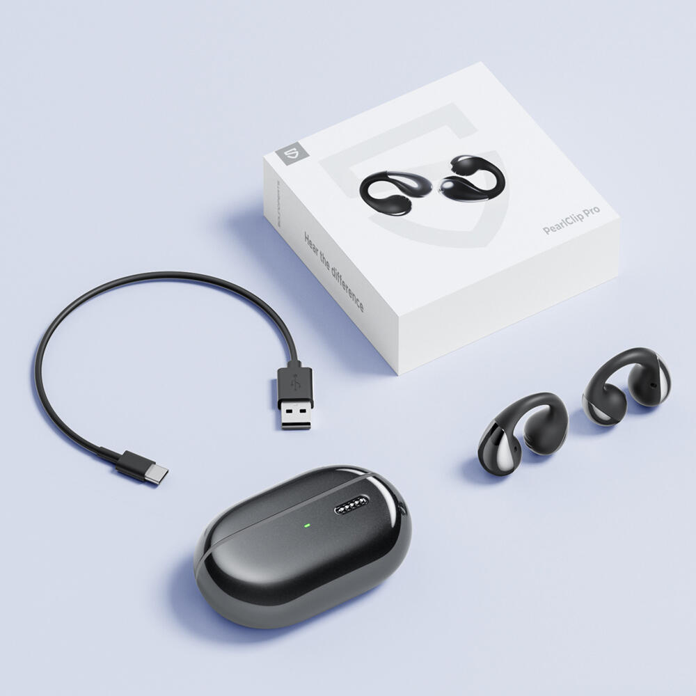 SoundPEATS PearlClip Pro Earbuds Black