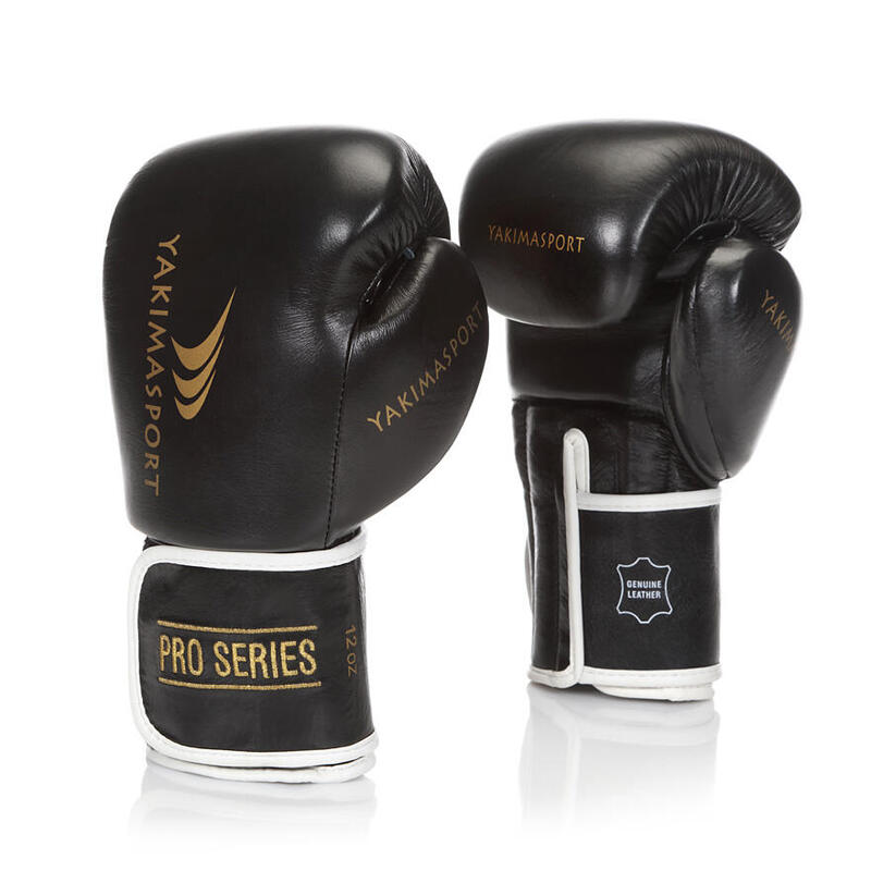 Rękawice bokserskie dla dorosłych Yakimasport TIGER BLACK V