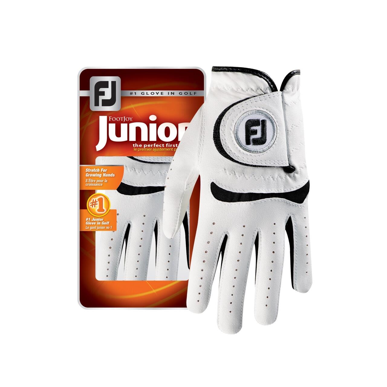 FOOTJOY JUNIOR WEIß/SCHWARZ - JUNIOR HANDSCHUH 3/4
