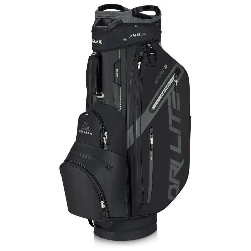 Dri Lite Sport 3 - Water-Resistant Golf Bag - Cart Bag - Black