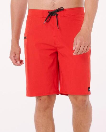 Herren Boardshorts 21" mit schnelltrocknendem Material und Tasche Grau Meliert