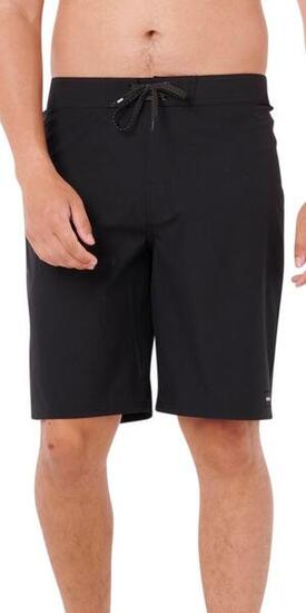 Herren Boardshorts 21" mit schnelltrocknendem Material und Tasche Grau Meliert