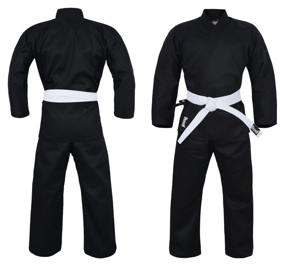 Dragon Karate Uniform (Black)