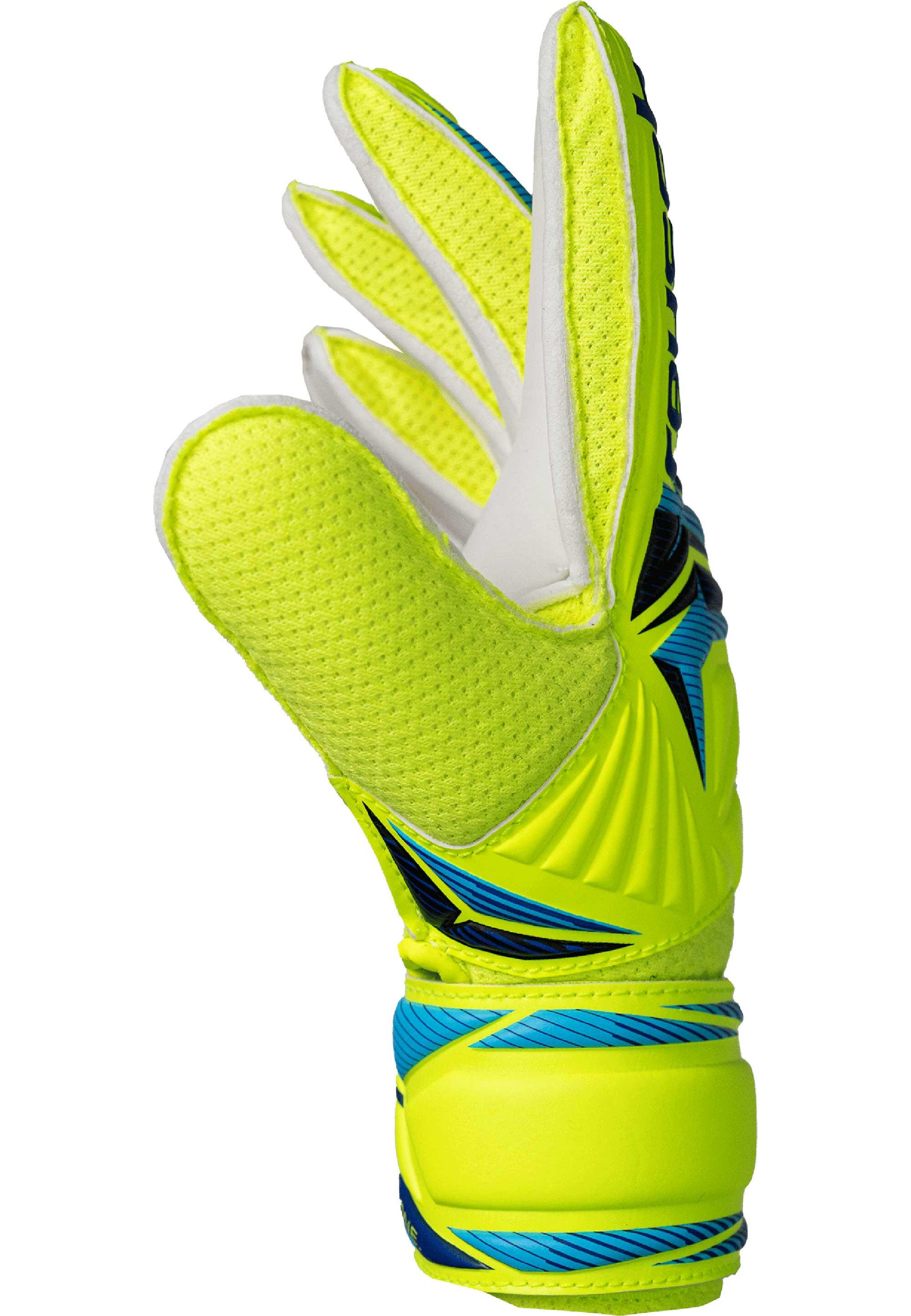 Keepershandschoenen, kindervoetbalhandschoenen voor training, voetbalhandschoenen met slijtvaste, antislip- en polsbeschermingsvoordelen, maat 6/7/8/9/10 Size6 F