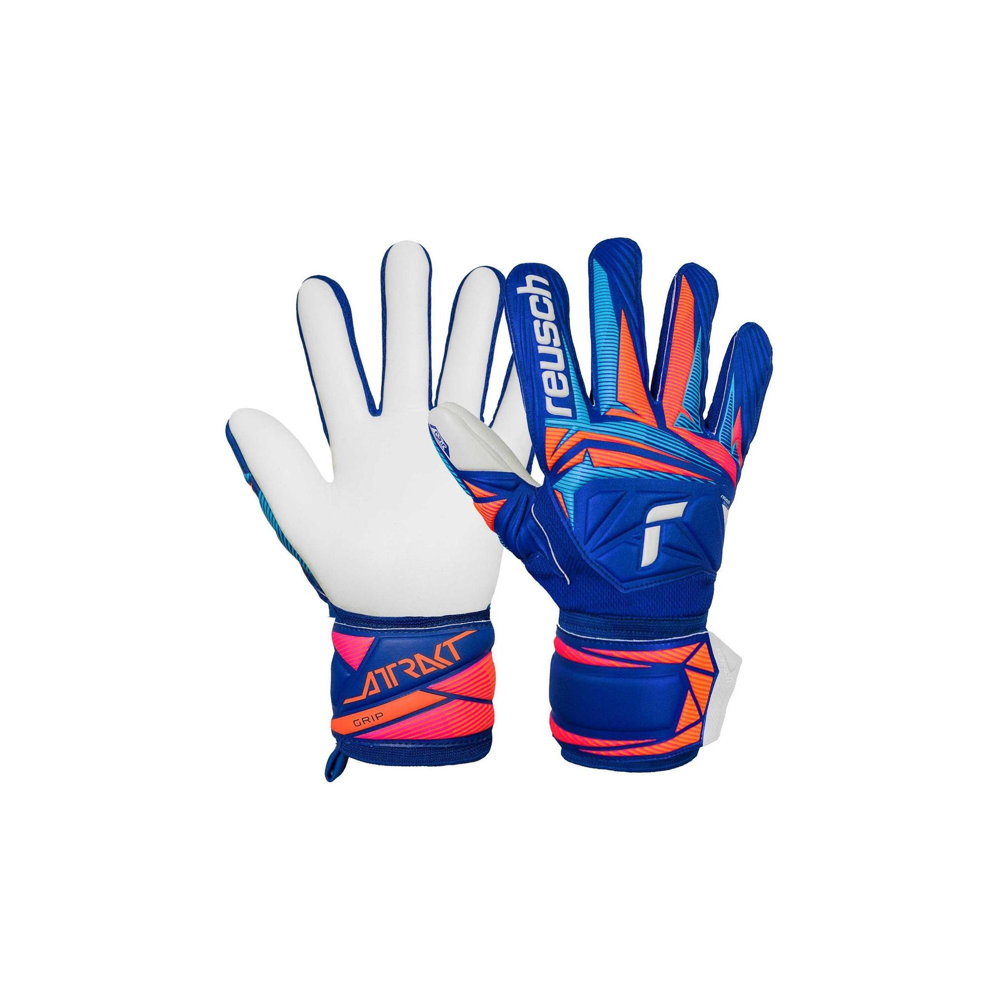 Reusch - Gants De Gardien Reusch Attrakt Grip - Gants De Gardien - Bleu - 9 - Decathlon