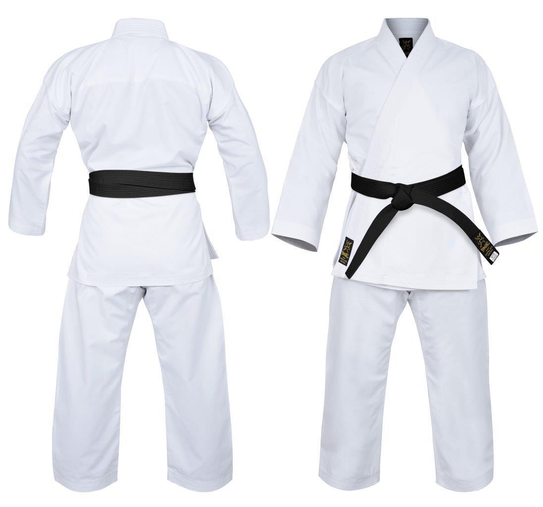 Yamasaki Gold Deluxe Brushed Canvas Karate Uniform