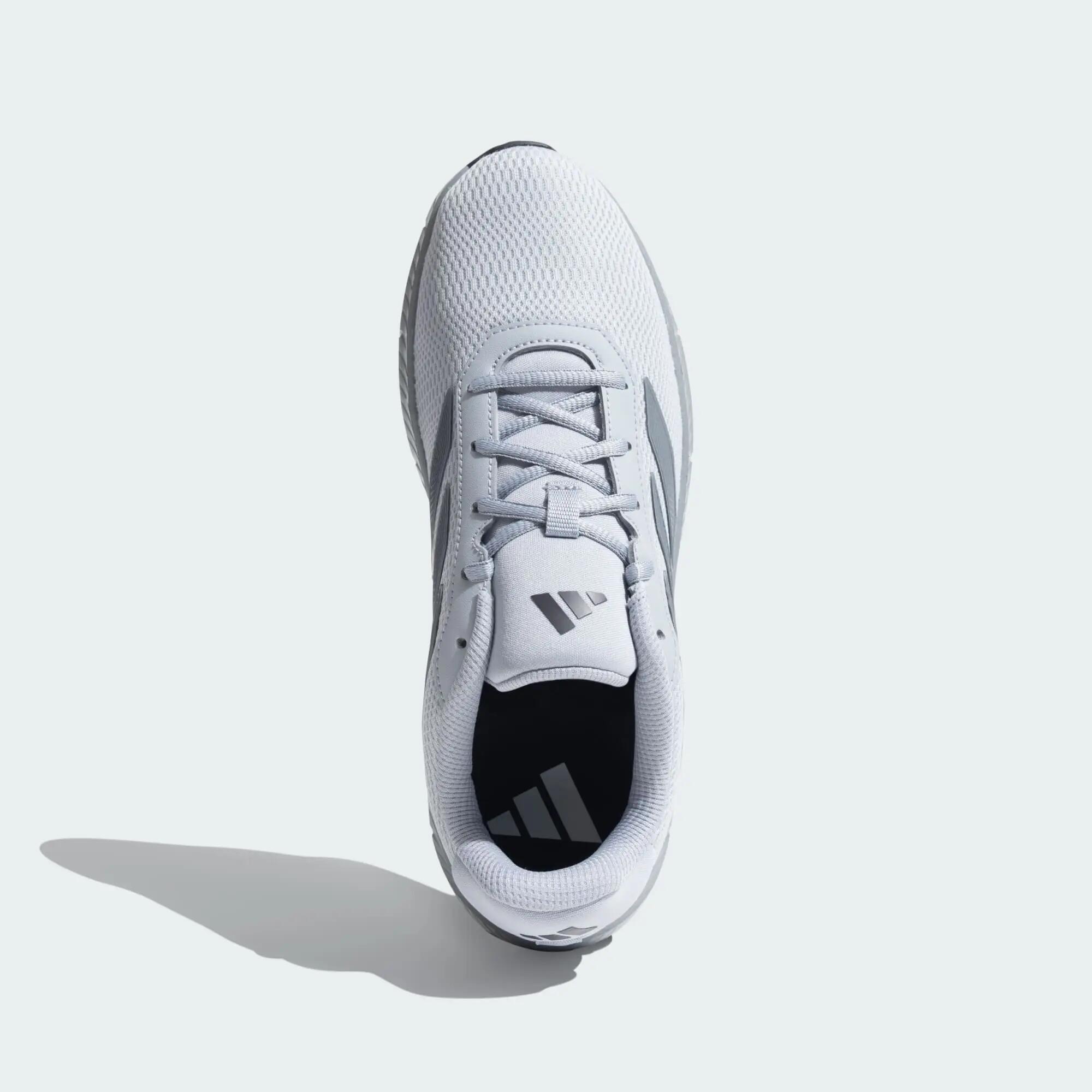 Adidas AirHustle Men Running Shoes Silver -  2