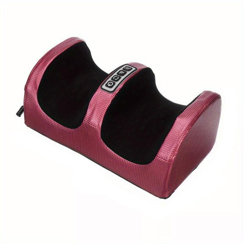 NNETM Foot Massager Machine â€“ Electric Heated Kneading(Red)