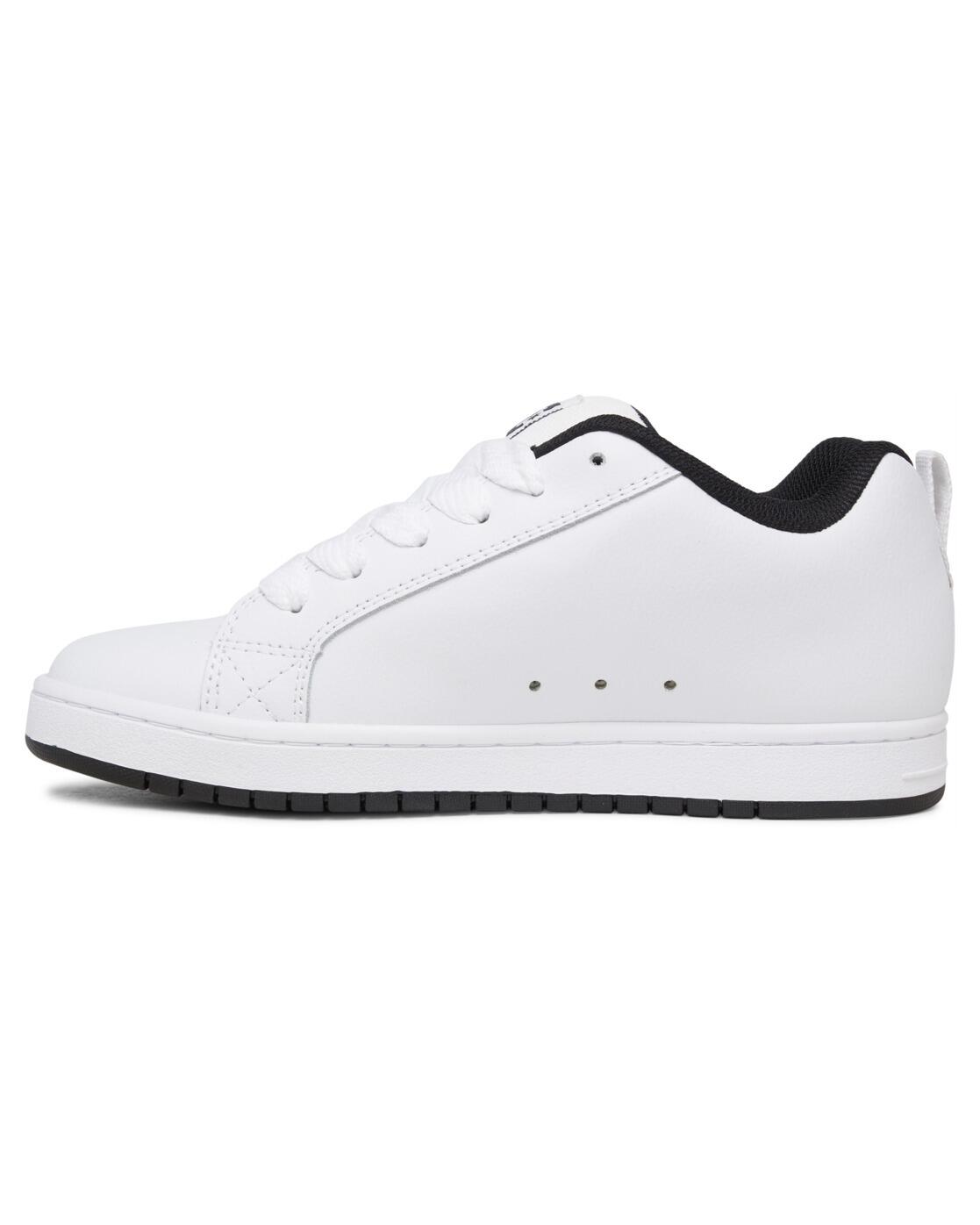 Lederschuhe COURT GRAFFIK Weiss Herren 3/6