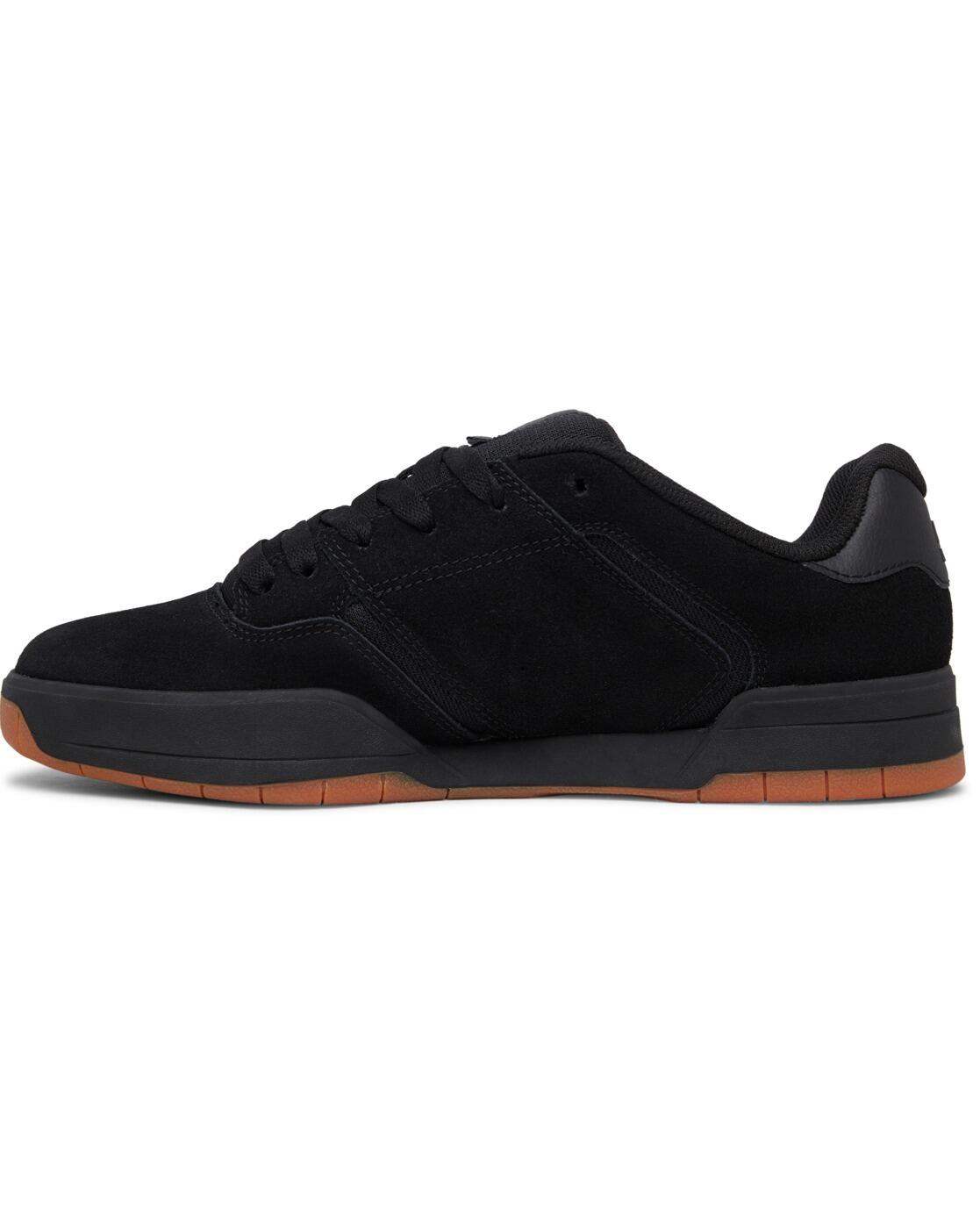 Chaussures en cuir CENTRAL Noir Homme 3/4