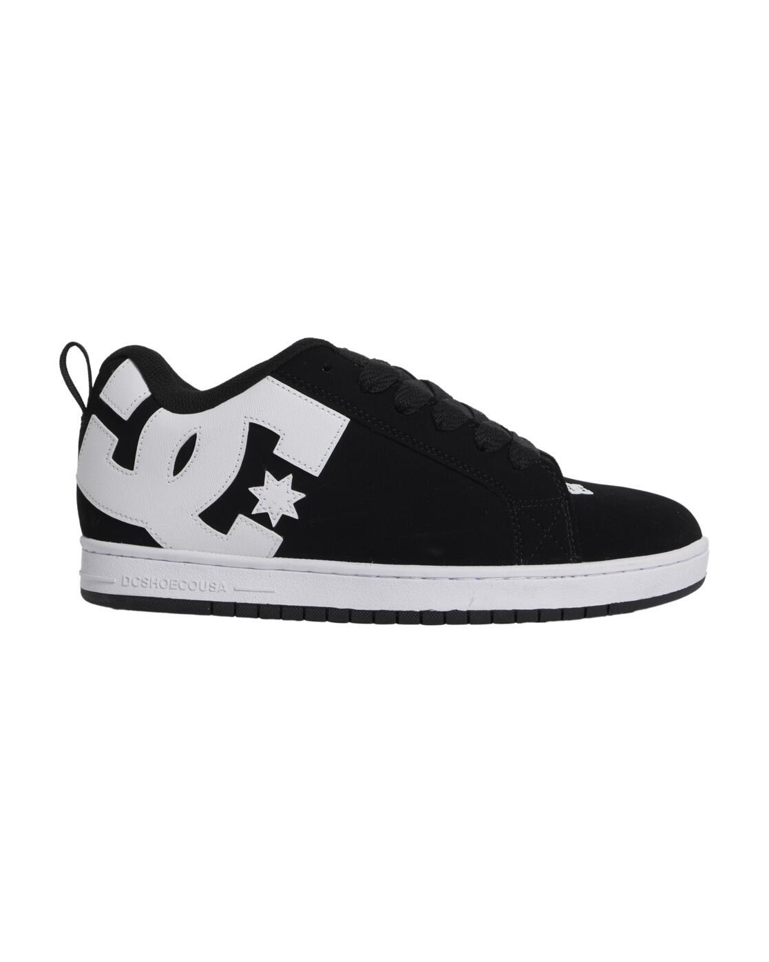 Chaussures en cuir COURT GRAFFIK Noir Homme 2/4