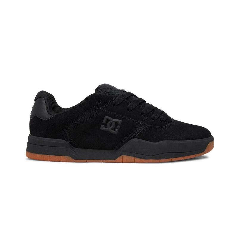 Pantofi Dc-shoes Central din piele neagră pentru bărbați