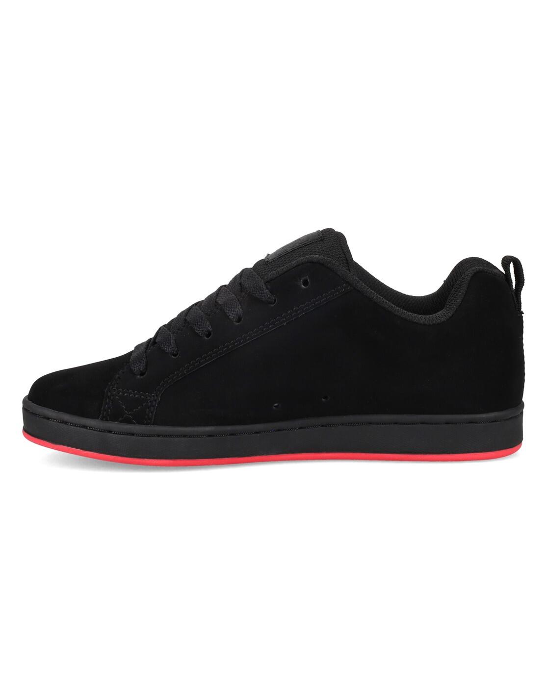 Chaussures en cuir COURT GRAFFIK Noir Femme 3/5