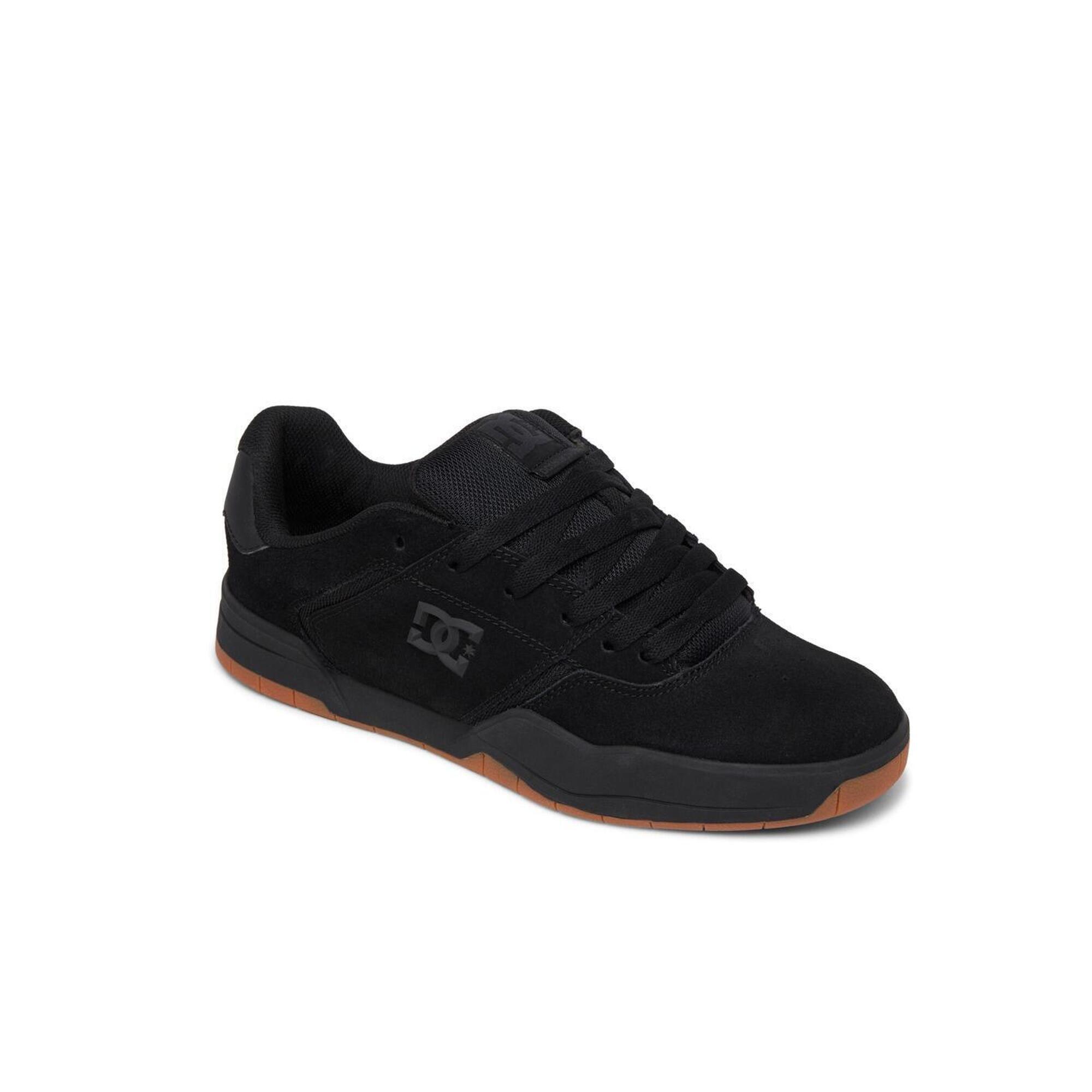 Dc Shoes - Chaussures En Cuir Central Noir Homme - Baskets - Noir - 43 - Decathlon