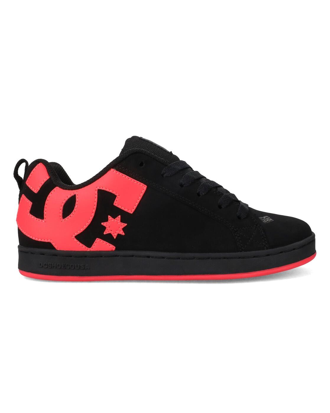 Chaussures en cuir COURT GRAFFIK Noir Femme 2/5
