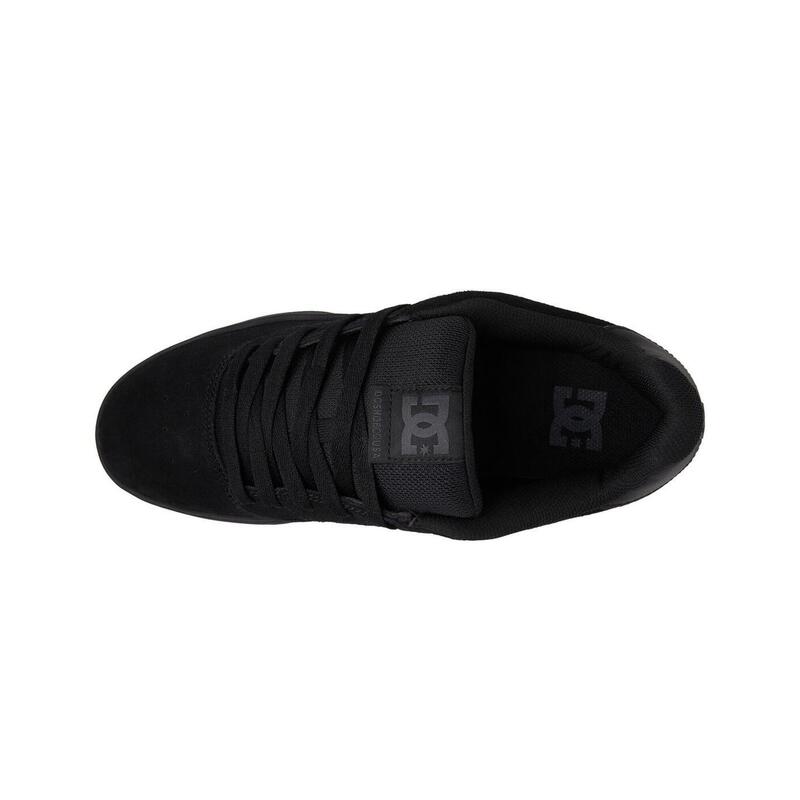 Pantofi Dc-shoes Central din piele neagră pentru bărbați