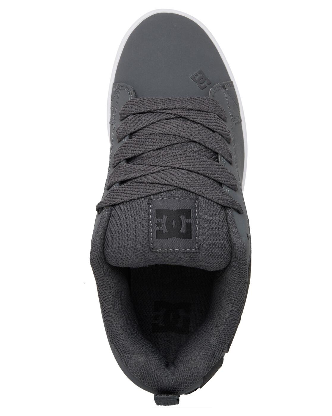 Chaussures en cuir COURT GRAFFIK Gris Homme 4/4