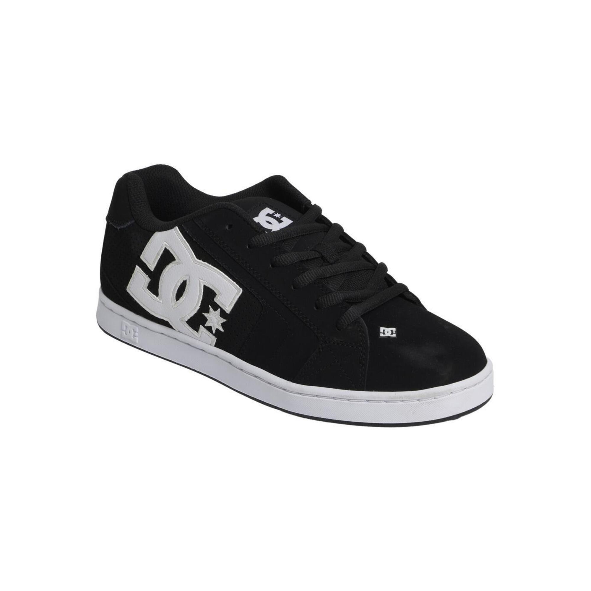 Dc Shoes - Chaussures En Cuir Net Noir Homme - Chaussures De Sport - Noir - Decathlon