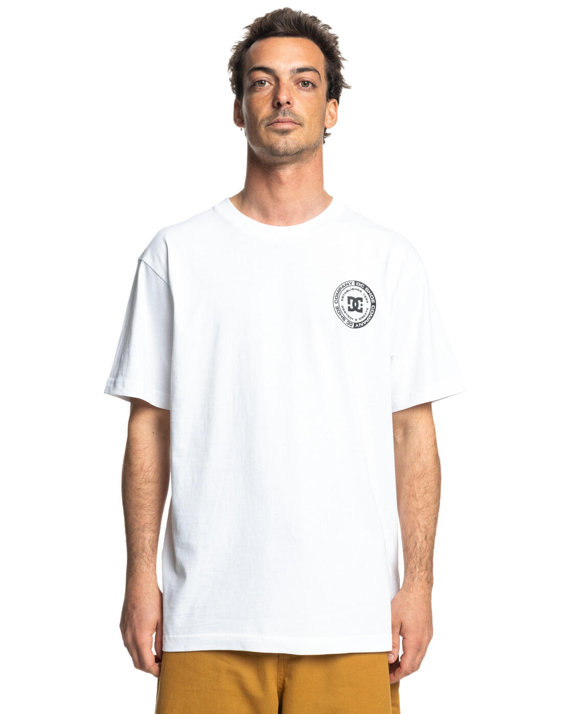 T-shirt à manches courtes Blanc Homme 1/6