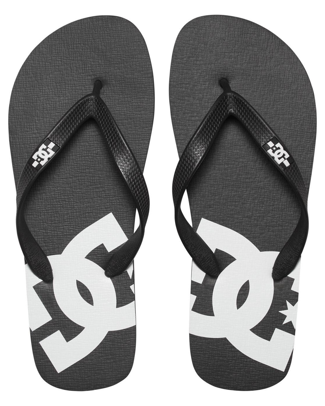 Chanclas Hombre Dcshoes Spray Negro 3/4