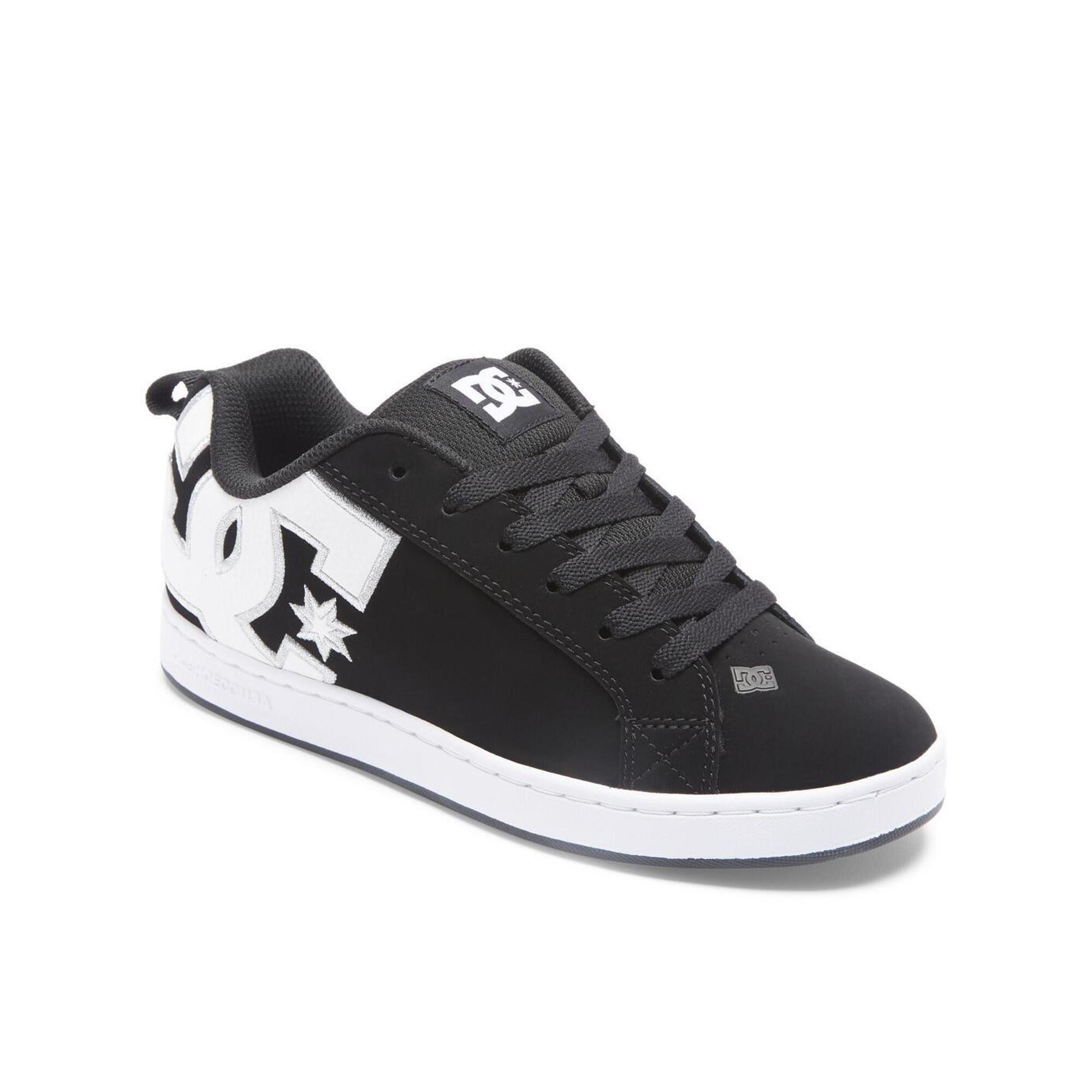 Dc Shoes - Chaussures En Cuir Court Graffik Noir Femme - Bottes - Noir - Decathlon