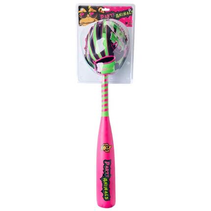 Wilson WBW10415810 Party Animals A200 Bat Glove Ball Combo Baseball/Softball