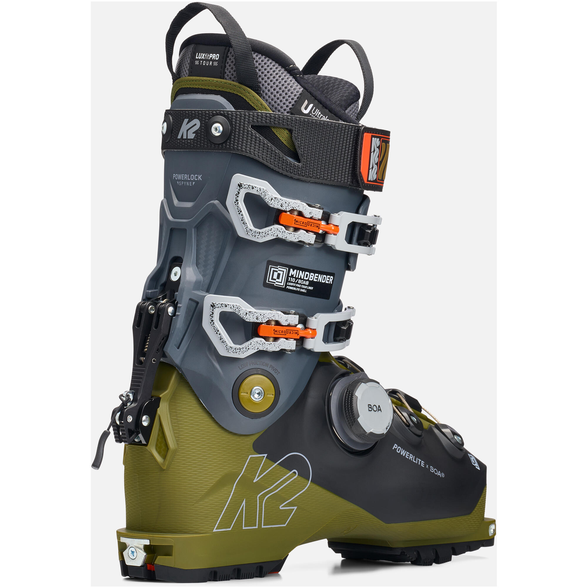 K2 Mindbender 110 BOA Scarponi Sci Uomo - 29.5 - Verde 3/7