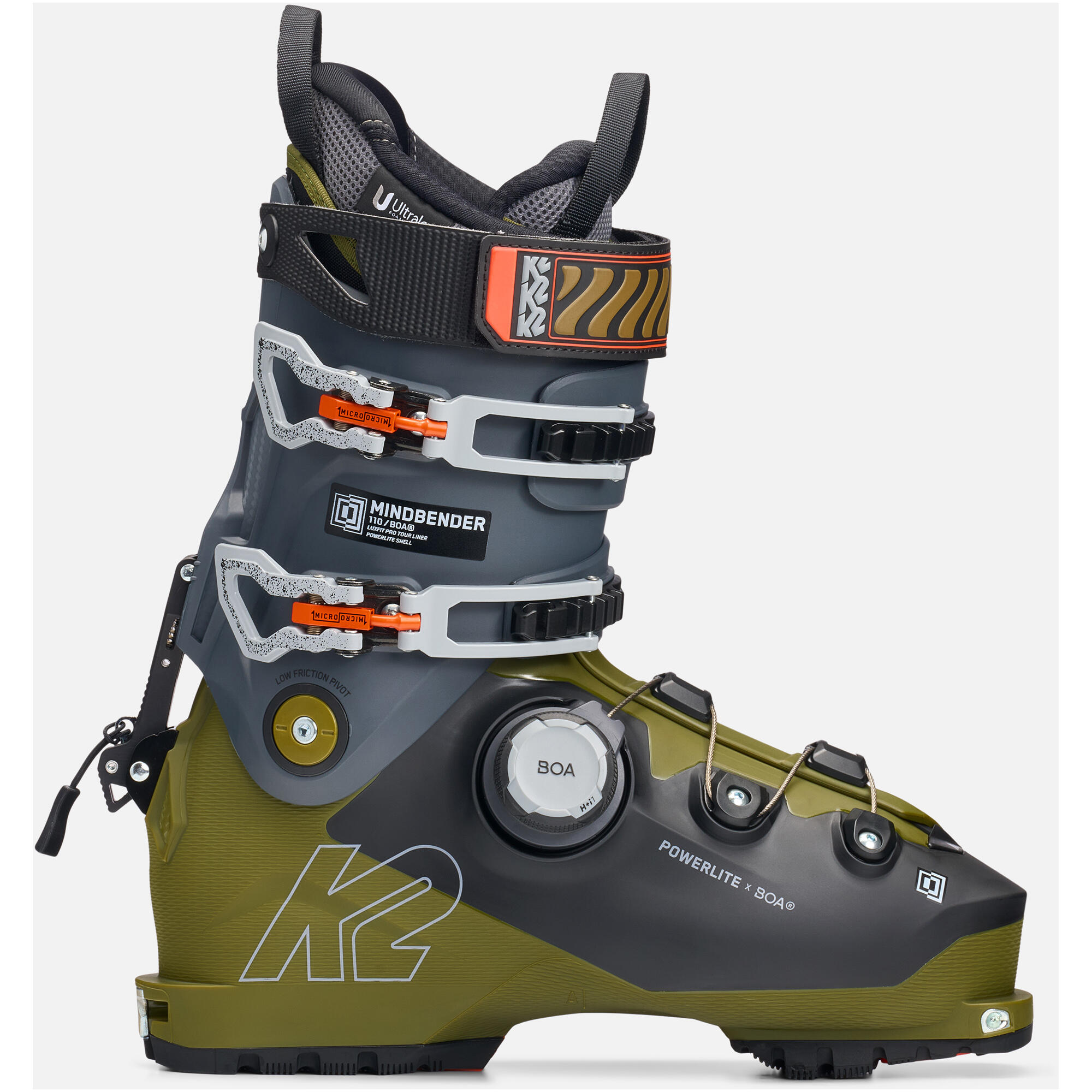 K2 Mindbender 110 BOA Scarponi Sci Uomo - 29.5 - Verde 2/7