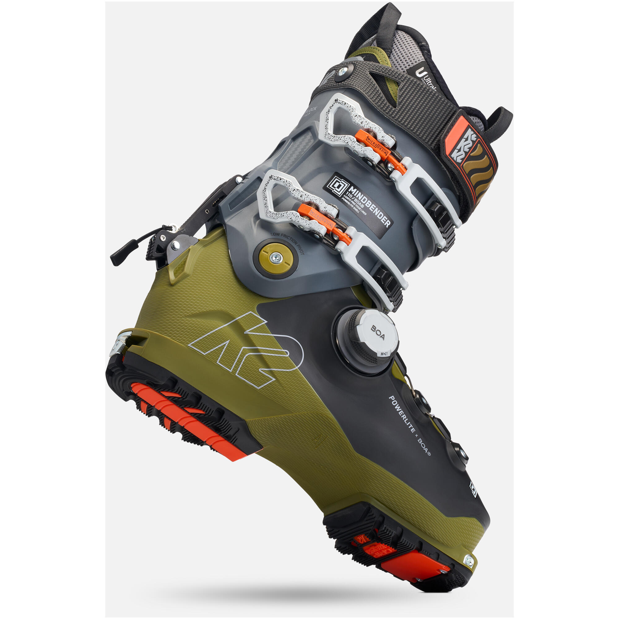 K2 Mindbender 110 BOA Scarponi Sci Uomo - 29.5 - Verde 5/7