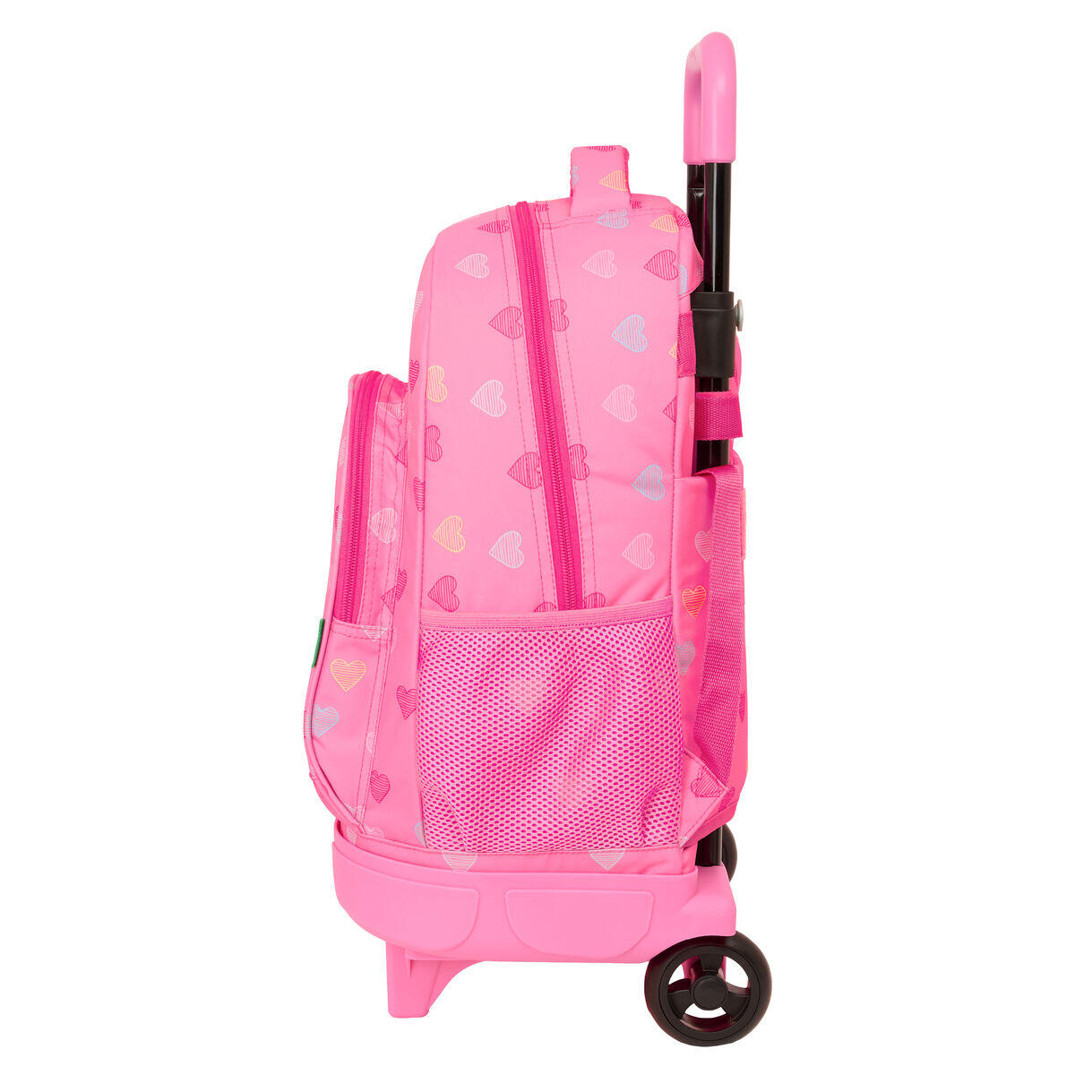 Cartable à roulettes BENETTON Heart Polyester 300D 3/3