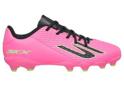 Chaussures De Foot Pour Terrain Ferme PRO Enfant (Rose / Noir)