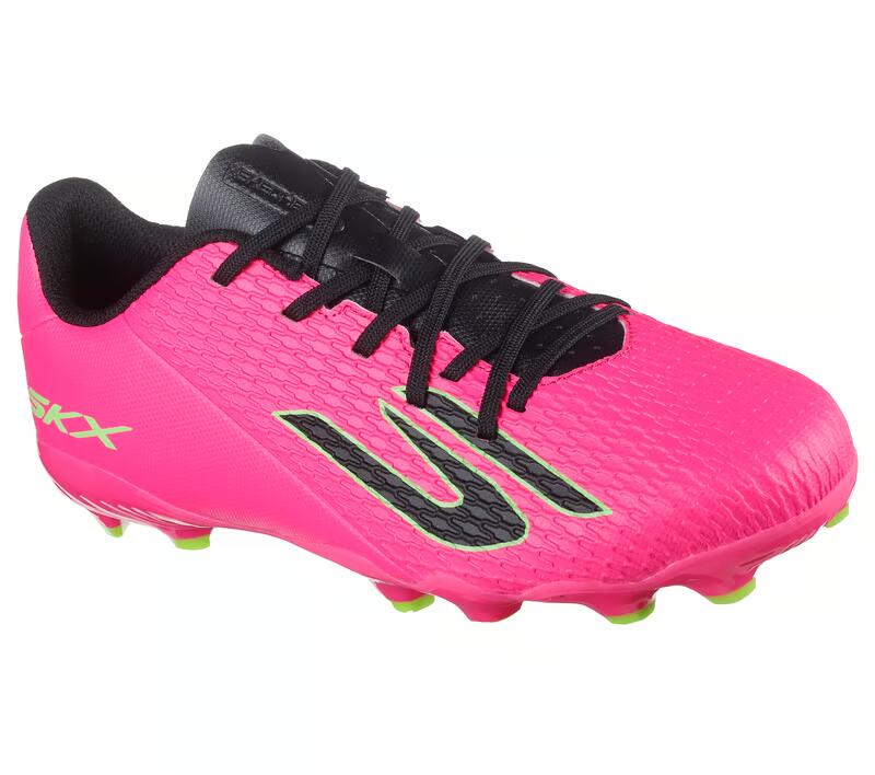 Chaussures de football Skechers SKX_2 JR MG rose 3/5