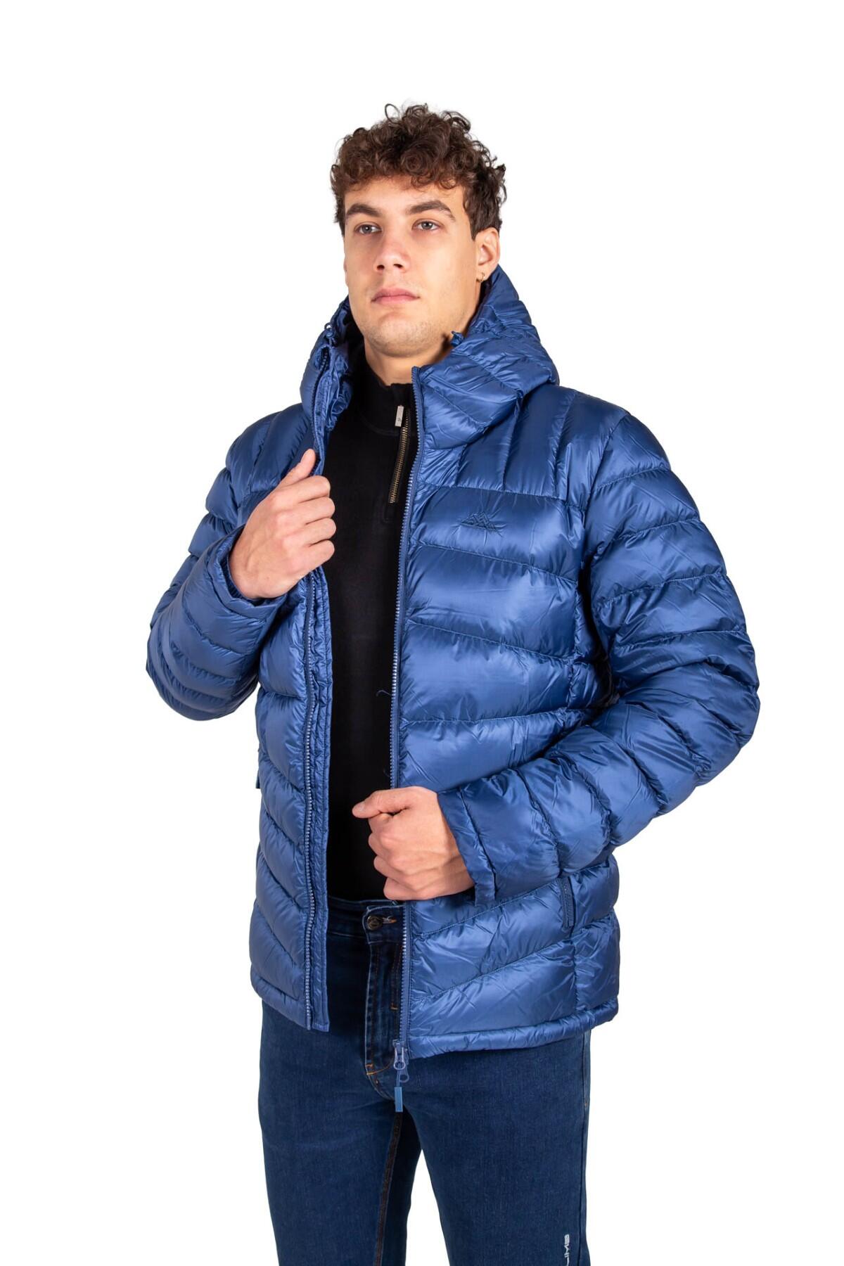 Chaqueta Térmica de Plumas para Alpinismo y Escalada RAGNAROK Hombre Azul 3/3