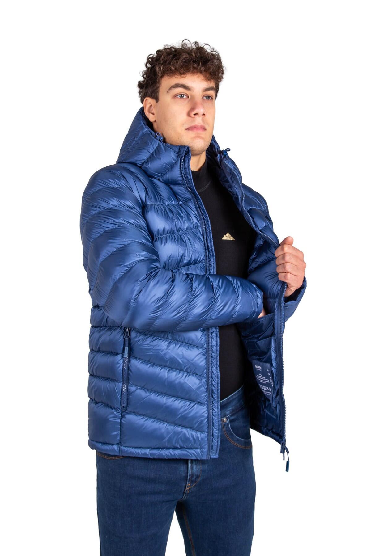 Chaqueta Térmica de Plumas para Alpinismo y Escalada RAGNAROK Hombre Azul 2/3