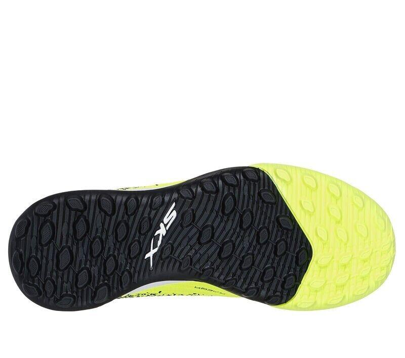 Chaussures de football SKECHERS Razor 1.5 Jr turf jaune/noir 5/5