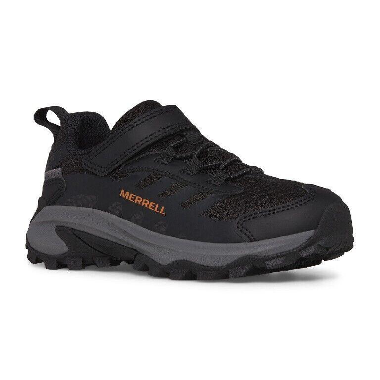 Chaussures enfant Merrell Moab Speed 2 Low MK267689 noir étanches 2/5