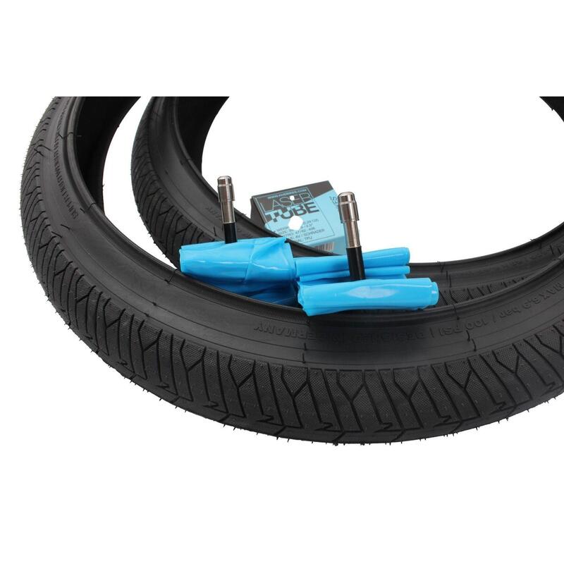 BMX cauciucuri 2x MAC3 + 2x camere KHE LASER
