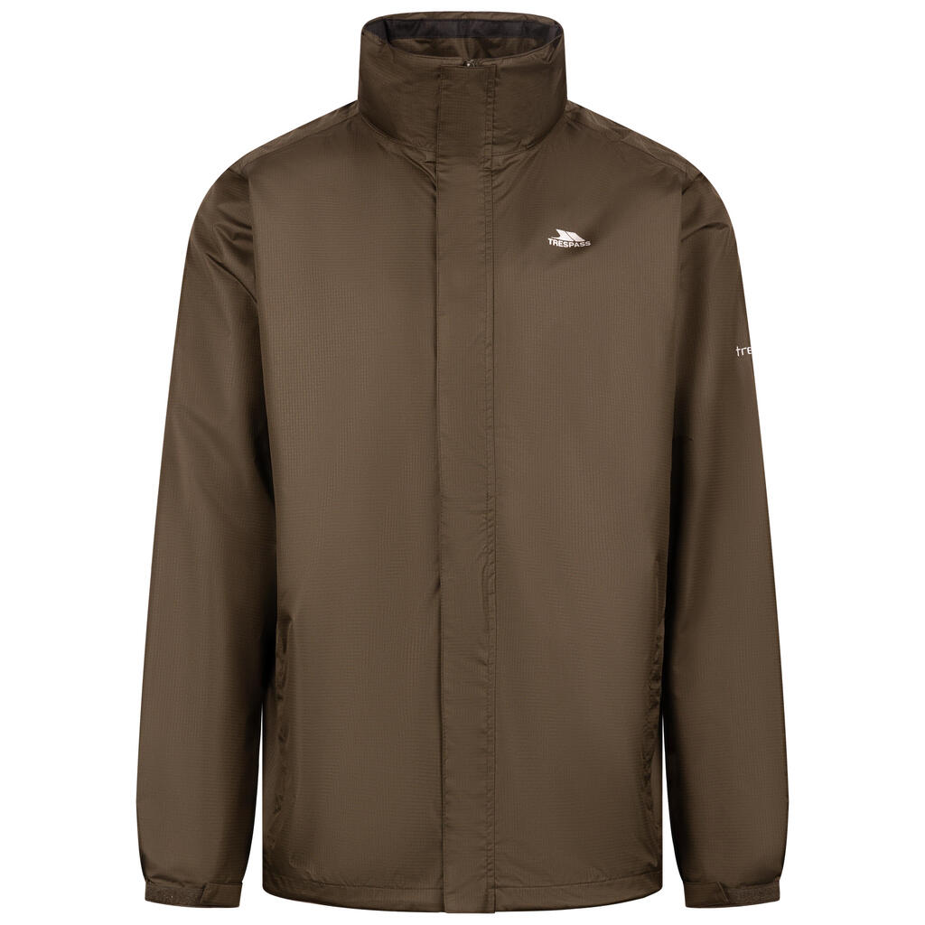 Mens Adjustable Concealed Hood Waterproof Jacket - Fraser II