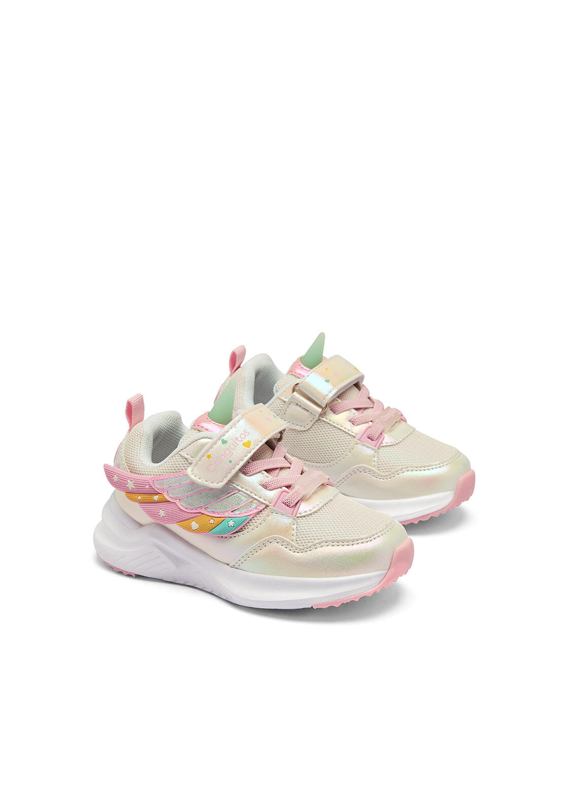 Zapatillas Conguitos Luces Unicornio Fantasía 2/4